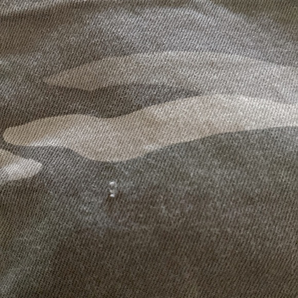 DEMOCRACY Camo Pants Womens 10 'Ab Technology' Stretchy Skinny zip pockets front - Picture 12 of 12